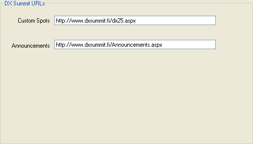 DX Summit URLs